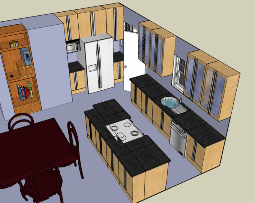 kitchen design plan